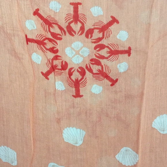 Orange Nautical scarf - Picture 4 of 5